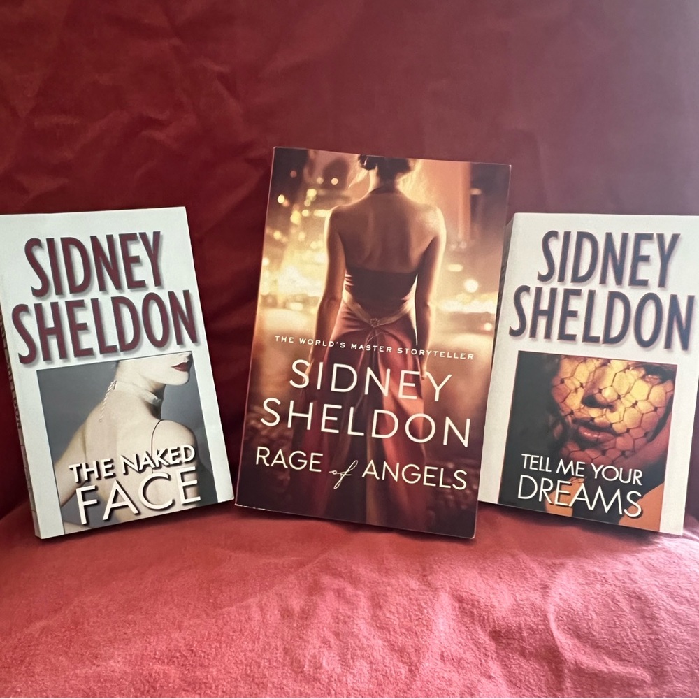 Set of 3 Sidney Sheldon Books